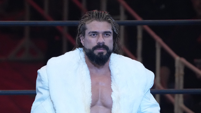 Andrade El Idolo wondering how you know