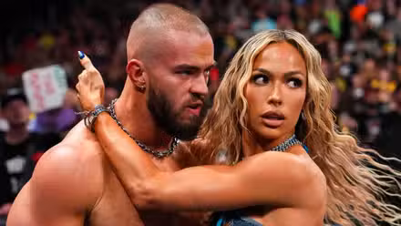 Austn Theory and Maxxine Dupri in WWE