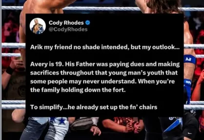 Cody Rhodes Defends Avery Styles Following Arik Cannon Controversy