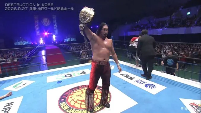 NJPW Destruction in Kobe 2026 Results: Yota Tsuji overcomes Hirooki Goto to retain IWGP Heavyweight Title - POST Wrestling