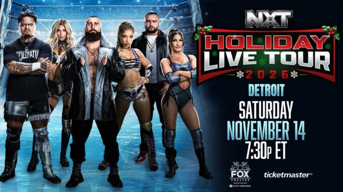NXT adds Holiday Tour live events dates for November & December - POST Wrestling