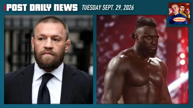POST NEWS: Perjury charges in McGregor case, Order of Protection filed against NXT talent - POST Wrestling