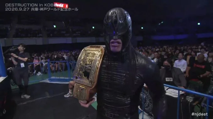 Shun Skywalker captures NJPW World TV Title, dethroning Konosuke Takeshita at Destruction in Kobe - POST Wrestling