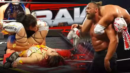 Iyo Sky vs. Lyra Valkyria and Big Cass vs. Dragon Lee on RAW