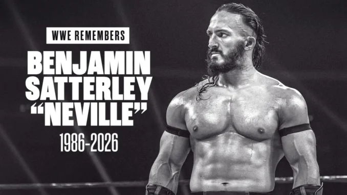 WWE pays tribute to Benjamin 'Neville' Satterley on Monday Night Raw - POST Wrestling