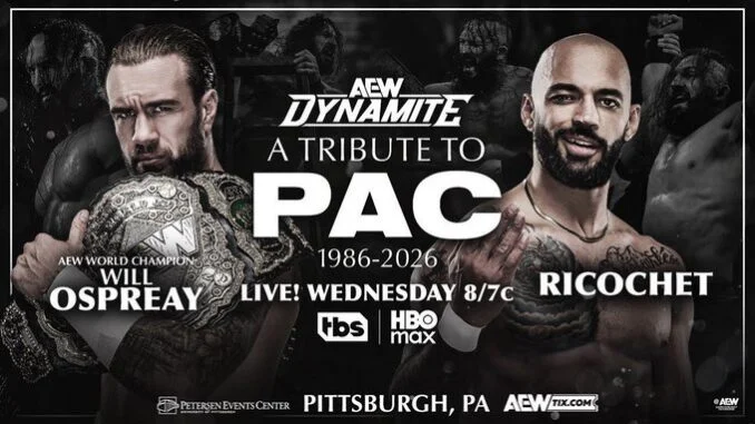 Will Ospreay and Ricochet to have a tribute match for Pac - POST Wrestling