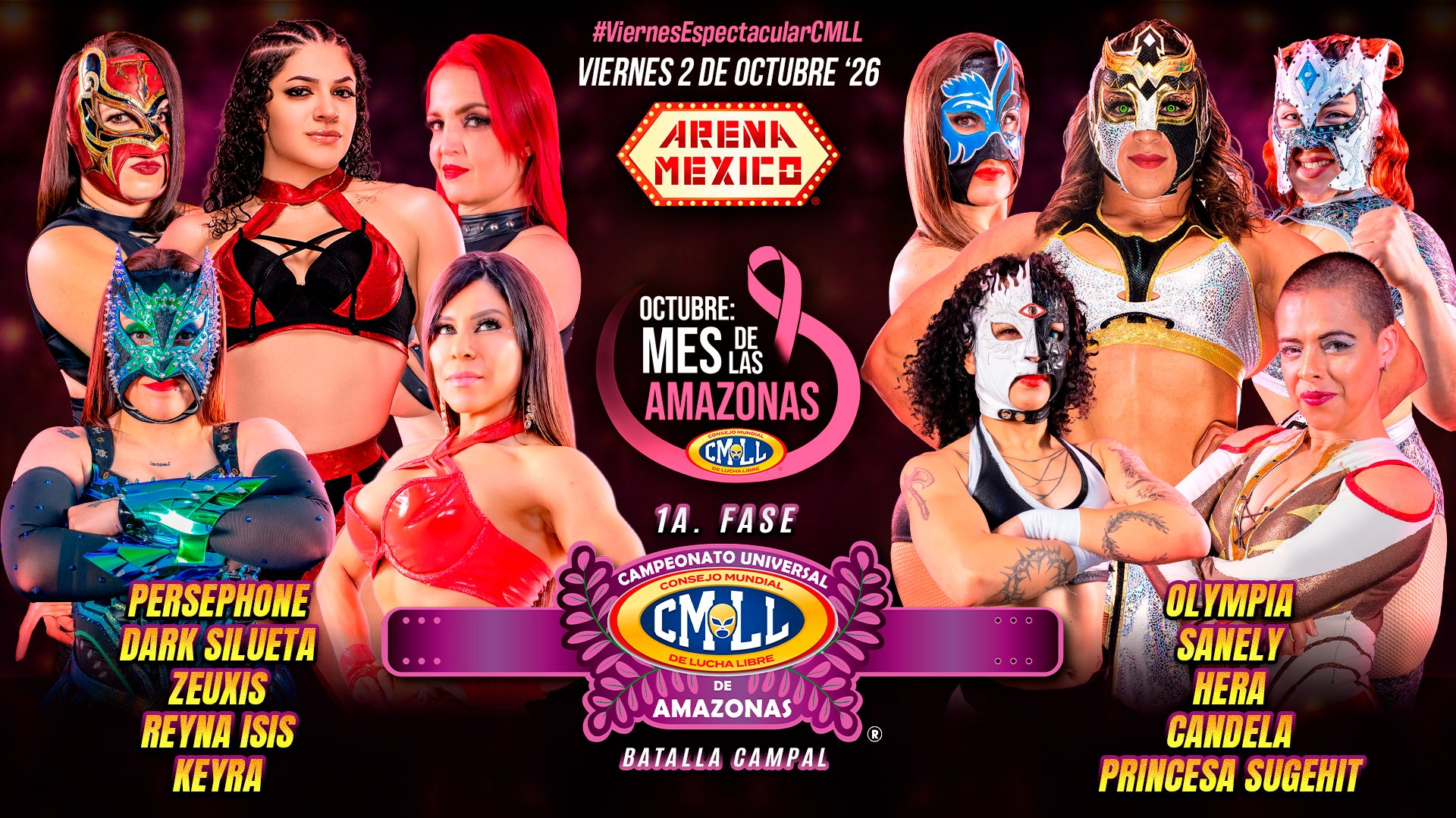 CMLL Viernes Espectacular Results (10/2/2026)