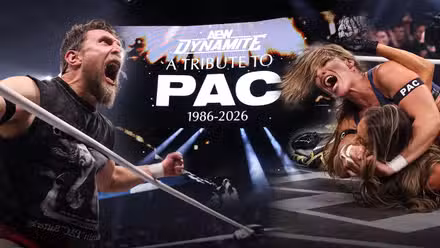 Bryan Danielson & Marina Shafir on AEW's PAC Tribute Show
